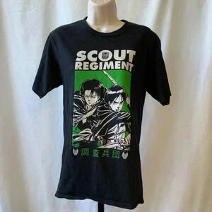 Scout regiment black small size T-shirt.